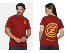 TRIČKO ČERVENÉ - JAWA - ČZ - (VELKÉ LOGO ČZ) - (UNISEX - PÁNSKÉ I DÁMSKÉ)